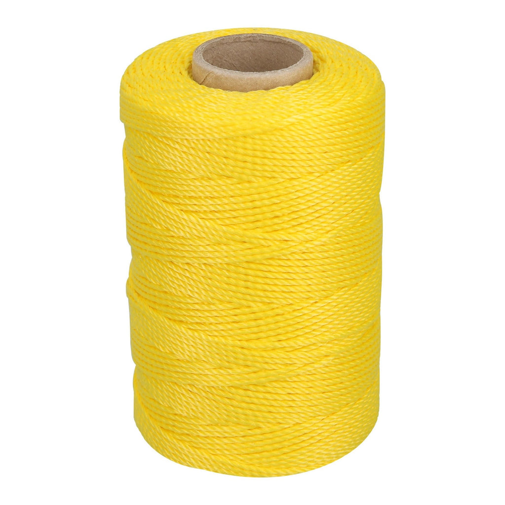 Hilo para albañil amarillo carrete con 165m, TRUPER HIL-165A (14052)