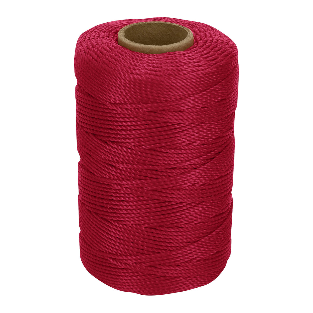 Hilo para albañil rojo carrete con 165m, Truper HIL-165R (14054)