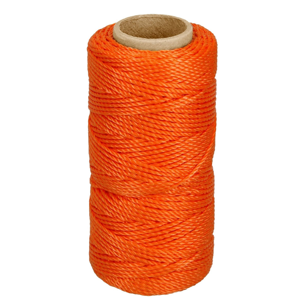 Hilo para albañil naranja carrete con 65 m, TRUPER HIL-65N (14051)