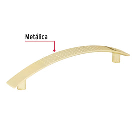 Jaladera para mueble metálica de 96mm estilo 