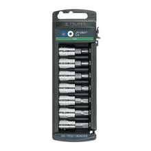 Cargar imagen en el visor de la galería, Juego de 7 dados cuadro 3/8&quot; punta torx, TRUPER JPT-3/8X7T (14171)
