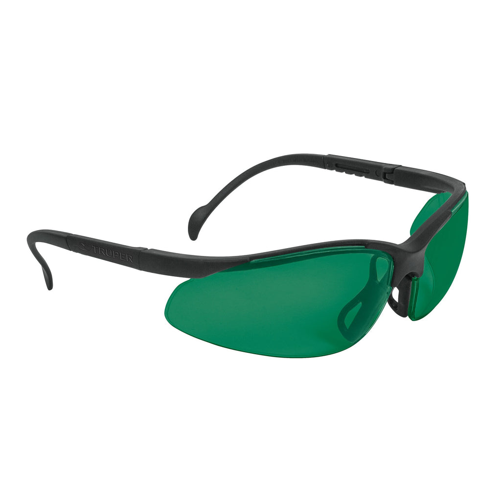 Lentes de seguridad verdes, TRUPER LEDE-S5 (14305)