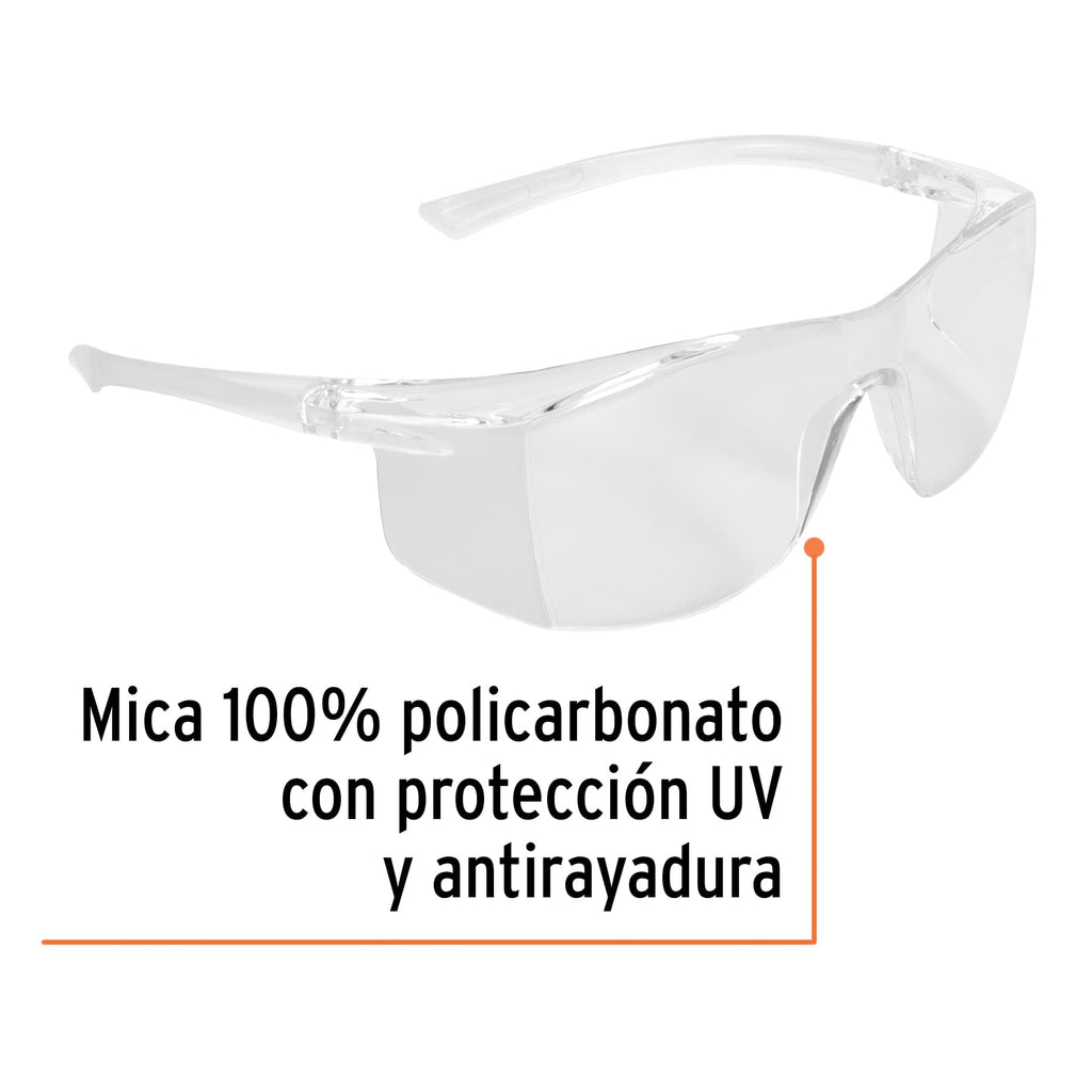 Lentes de seguridad transparentes, TRUPER LEN-LT (14293)