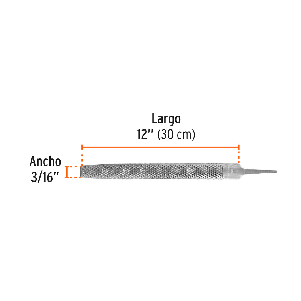 Lima escofina 12", TRUPER LES-12 (15209)