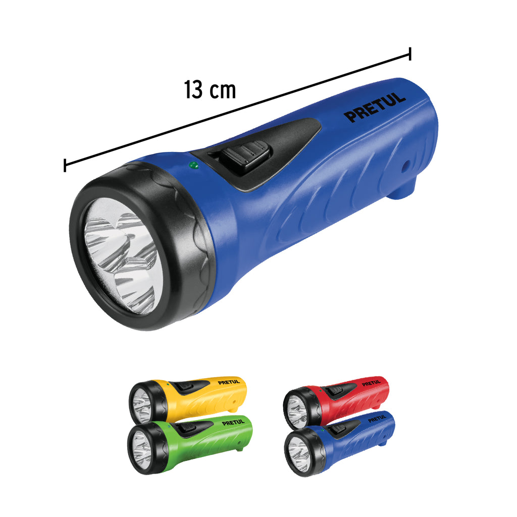 Linterna recargable de LED, 10 lúmenes, PRETUL LIRE-3CG (28021)