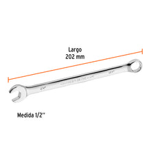 Cargar imagen en el visor de la galería, Llave inglesa 1/2&quot; x 202 mm de largo, TRUPER Expert LL-2016 (15594)