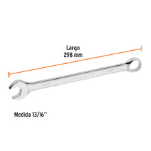Cargar imagen en el visor de la galería, Llave inglesa 13/16&quot; x 298 mm de largo, TRUPER Expert LL-2026 (15599)