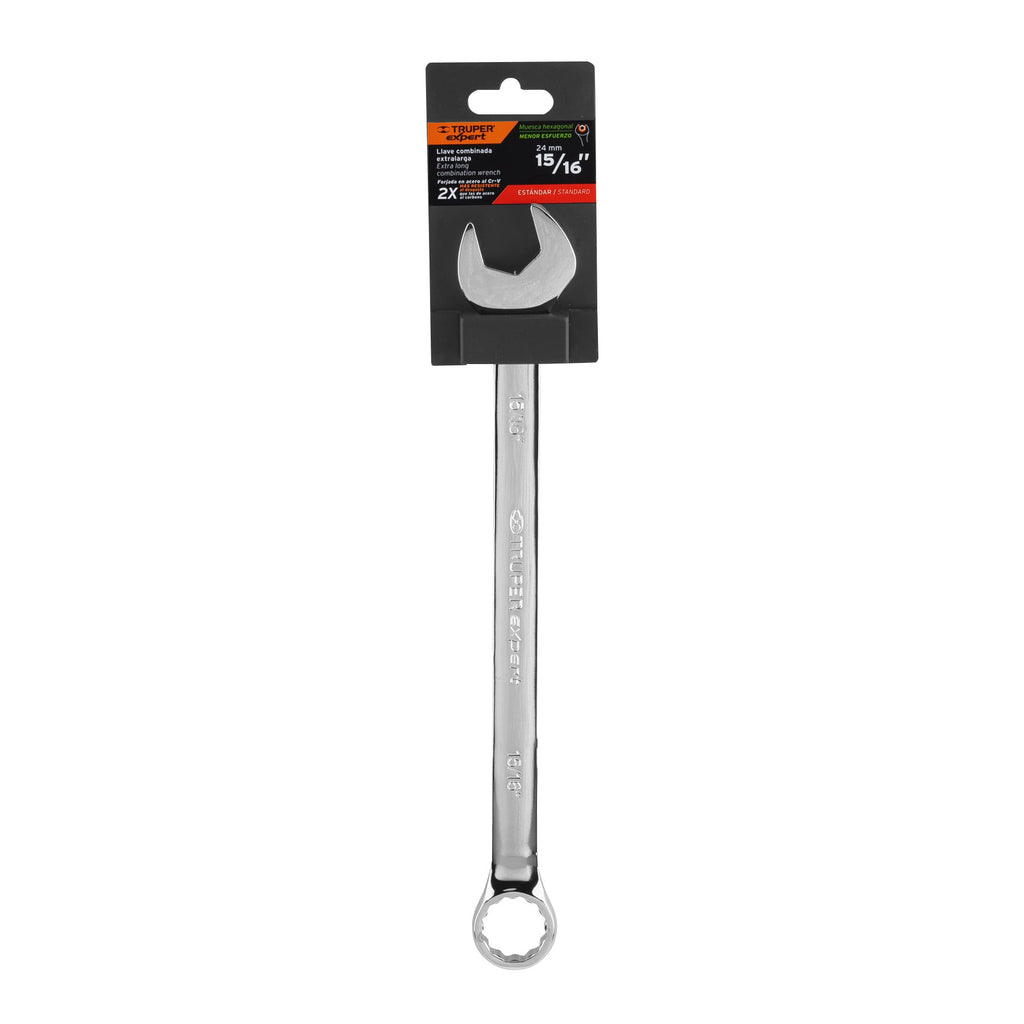 Llave inglesa 15/16" x 336 mm de largo, TRUPER Expert LL-2030 (15601)