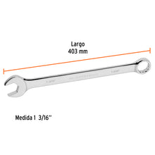 Cargar imagen en el visor de la galería, Llave inglesa 1-3/16&quot; x 403 mm de largo, TRUPER Expert LL-2038 (15676)