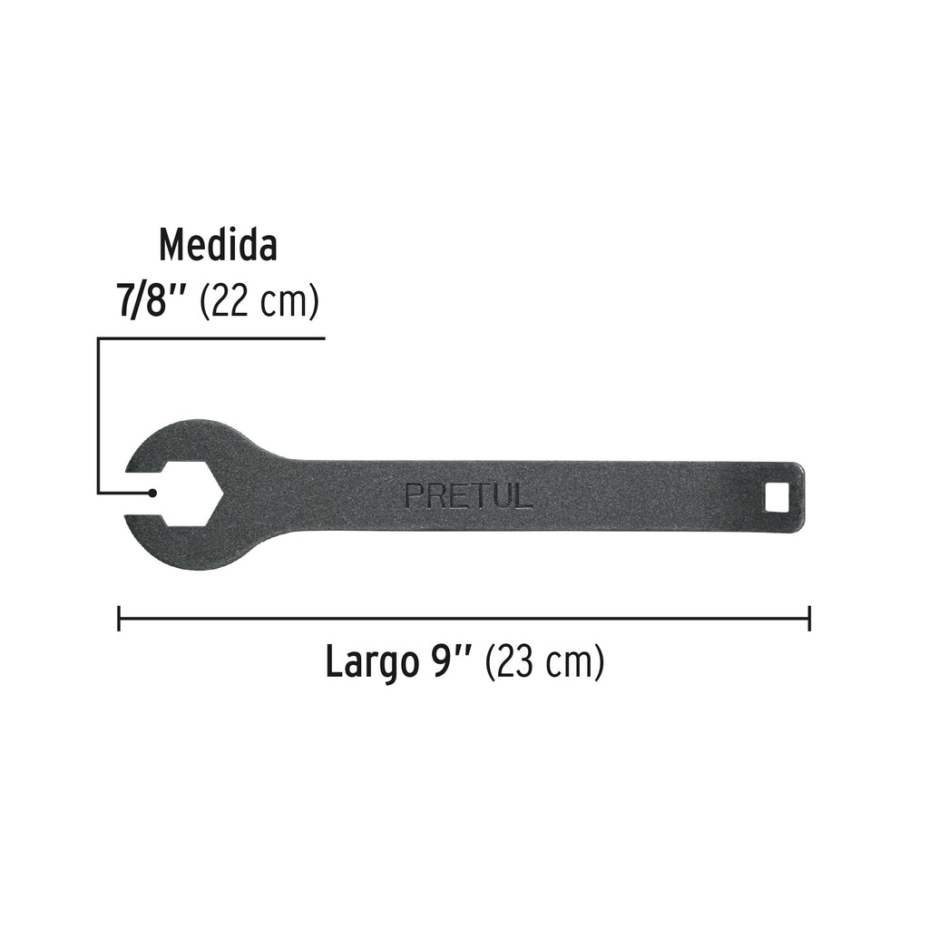 Llave para tanque de gas, PRETUL LL-GA-P (21804)