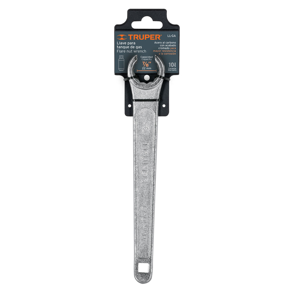 Llave 9" para tanque de gas, TRUPER LL-GA (15490)