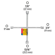 Cargar imagen en el visor de la galería, Llave de cruz para automóviles y camionetas, 14&quot; PRETUL LLCR-14P (21800)