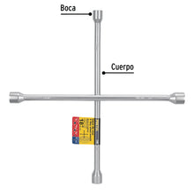 Cargar imagen en el visor de la galería, Llave de cruz para automóviles y camionetas, 18&quot; PRETUL LLCR-18P (21801)