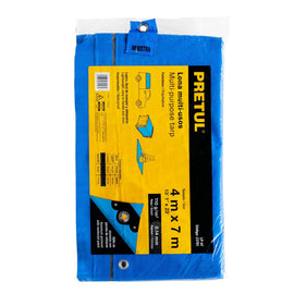 Lona 4 x 7 m, azul, PRETUL LP-47 (23781)