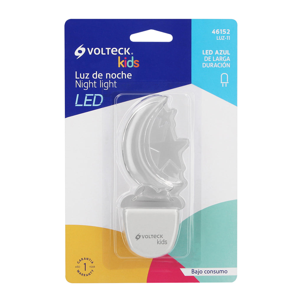 Lampara de noche de LED, luna, VOLTECK LUZ-11 (46152)