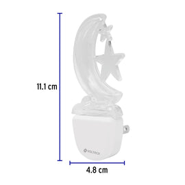 Lampara de noche de LED, luna, VOLTECK LUZ-11 (46152)