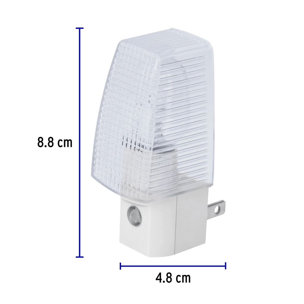 Lampara de noche con sensor de luz, VOLTECK LUZ-N (46598)