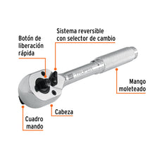 Cargar imagen en el visor de la galería, Matraca doble cuadros 1/4&quot;y 3/8&quot;, TRUPER M-1438 (13419)