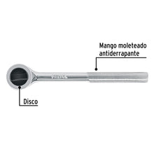 Cargar imagen en el visor de la galería, Matraca cuadro 3/8&quot; cabeza redonda con disco, PRETUL M-3845DP (27354)