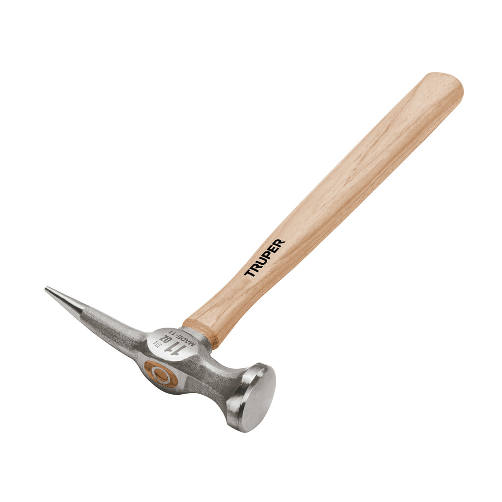 Martillo desabollador 11 oz punta larga, mango 12", TRUPER MADE-11 (16872)