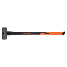 Cargar imagen en el visor de la galería, Marro octagonal 10 lb, mango fibra de vidrio 36", TRUPER MD-10F (16540)