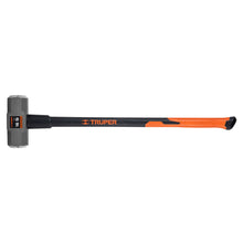 Cargar imagen en el visor de la galería, Marro octagonal 16 lb, mango fibra de vidrio 36", TRUPER MD-16F (16546)