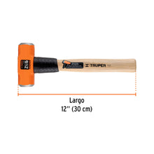 Cargar imagen en el visor de la galería, Marro octagonal 2.5 lb, mango de madera 12", TRUPER MD-2.5M (17045)
