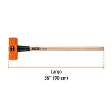 Cargar imagen en el visor de la galería, Marro octagonal 20 lb, mango de madera 36", TRUPER MD-20M (16516)