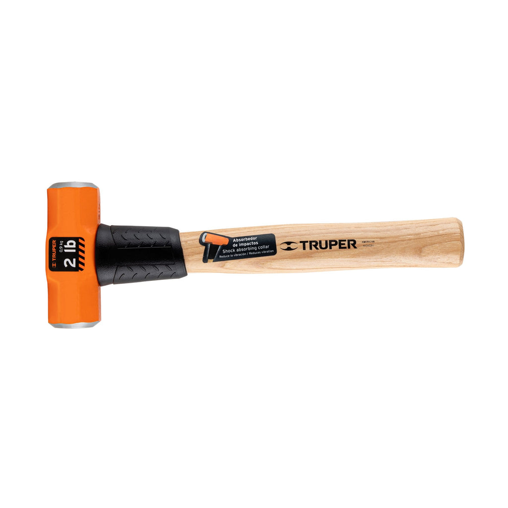 Marro octagonal 2 lb, mango de madera 12", TRUPER MD-2M (16506)