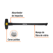 Cargar imagen en el visor de la galería, Marro tipo Nevada 6 lbs. mango 36&quot;, PRETUL MD- 6MP (22203)