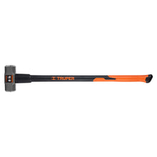 Cargar imagen en el visor de la galería, Marro octagonal 8 lb, mango fibra de vidrio 36", TRUPER MD-8F (16538)
