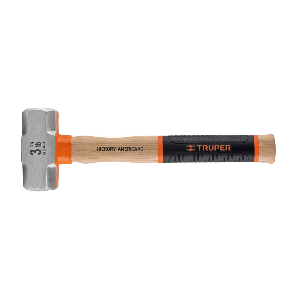 Marro octagonal 3 lb, mango 13" TRUPER Grip  MDX-3 (17858)