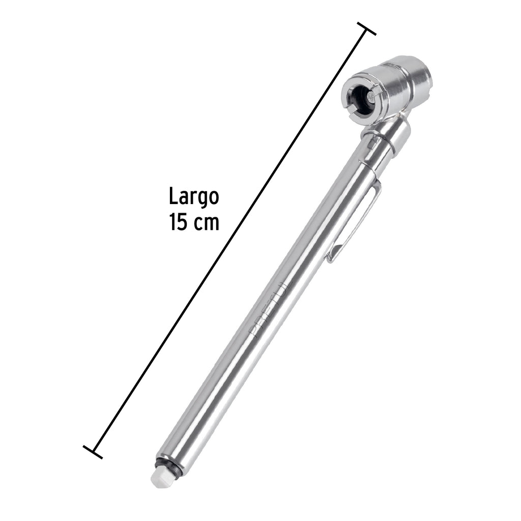 Calibrador de presión 50 psi, cabeza doble, PRETUL MEA-50DP (20182)