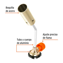 Cargar imagen en el visor de la galería, Boquilla de mechero para lata de gas MECH-65 (11923)