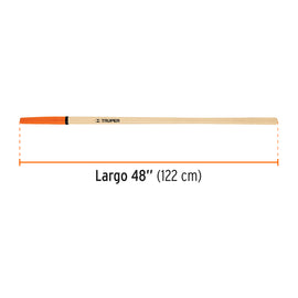 Mango de repuesto para bieldo de paja, 48