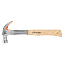 Cargar imagen en el visor de la galería, Martillo profesional pulido espejo 16 oz uña curva, TRUPER Expert MO-16X (16653)
