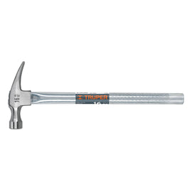 Martillo tubular pulido 16 oz uña recta, TRUPER MTR-16 (16702)