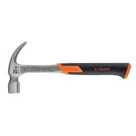 Martillo forjado 20 oz uña curva, mango con neopreno, TRUPER Expert MXC-20 (16820)