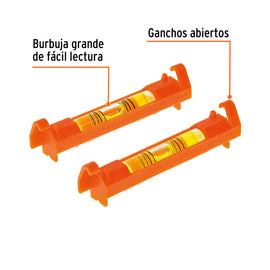 Juego de2 niveles de hilo burbuja grande fácil lectura NH-3 (17058)