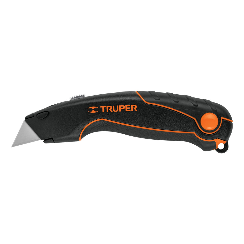 Navaja retráctil 7" cuerpo de aluminio, TRUPER NM-6 (16950)