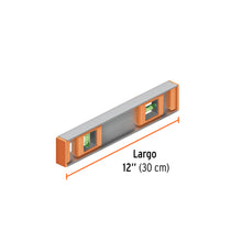 Cargar imagen en el visor de la galería, Nivel profesional de 12&quot; con protección de ABS, TRUPER NP-12 (17030)