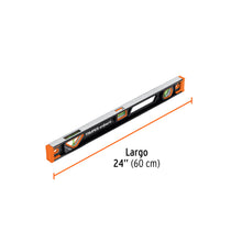 Cargar imagen en el visor de la galería, Nivel profesional magnético de 24&quot; c/protección TPR, TRUPER Expert NP-24X (14626)