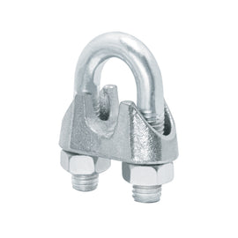 Nudos (perros) de hierro p/cable de 1/2