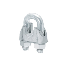 Nudos (perros) de hierro p/cable de 3/8
