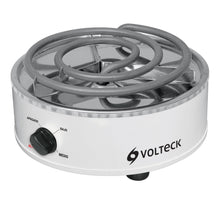 Cargar imagen en el visor de la galería, Parrilla eléctrica red. 1 quemador espiral, blanca, VOLTECK PAEL-1R (48125)