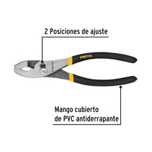 Cargar imagen en el visor de la galería, Pinza de chofer 8&quot; mango de PVC, PRETUL PCH-8P (22654)