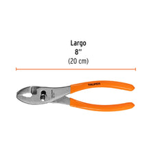 Cargar imagen en el visor de la galería, Pinza de chofer 8&quot; mango de PVC, TRUPER PCH-8 (17301)
