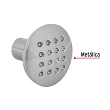 Cargar imagen en el visor de la galería, Perilla para mueble metálica estilo &quot;Contempo&quot;, níquel satinado, HERMEX PER-011 (43805)