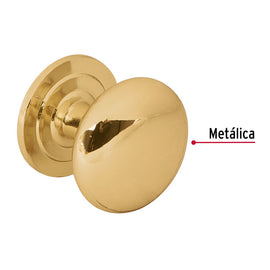 Perilla para mueble metálica estilo 