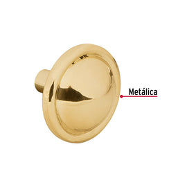 Perilla para mueble metálica estilo 